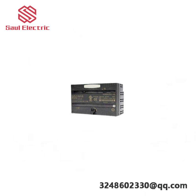 GE IC200ALG331-GD Analog Output Module: Advanced Industrial Control Solution