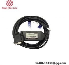 GE IC200CBL001 - Industrial Communication Serial Cable, for PLCs & Control Systems