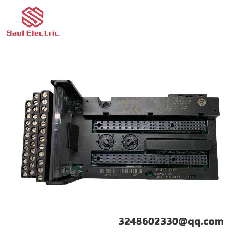 GE IC200CHS022L: High-Performance Adapter Module for Industrial Automation