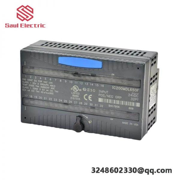 GE IC200MDL650F - VersaMax 24VDC Input Modules