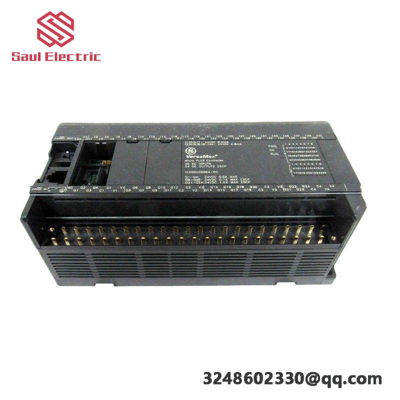 GE IC200UDD064 - A High-Performance Power Supply Module for Industrial Automation