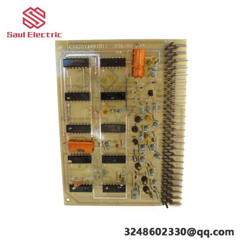 GE IC3600VANB1D1C Control PLC Annunciator Board