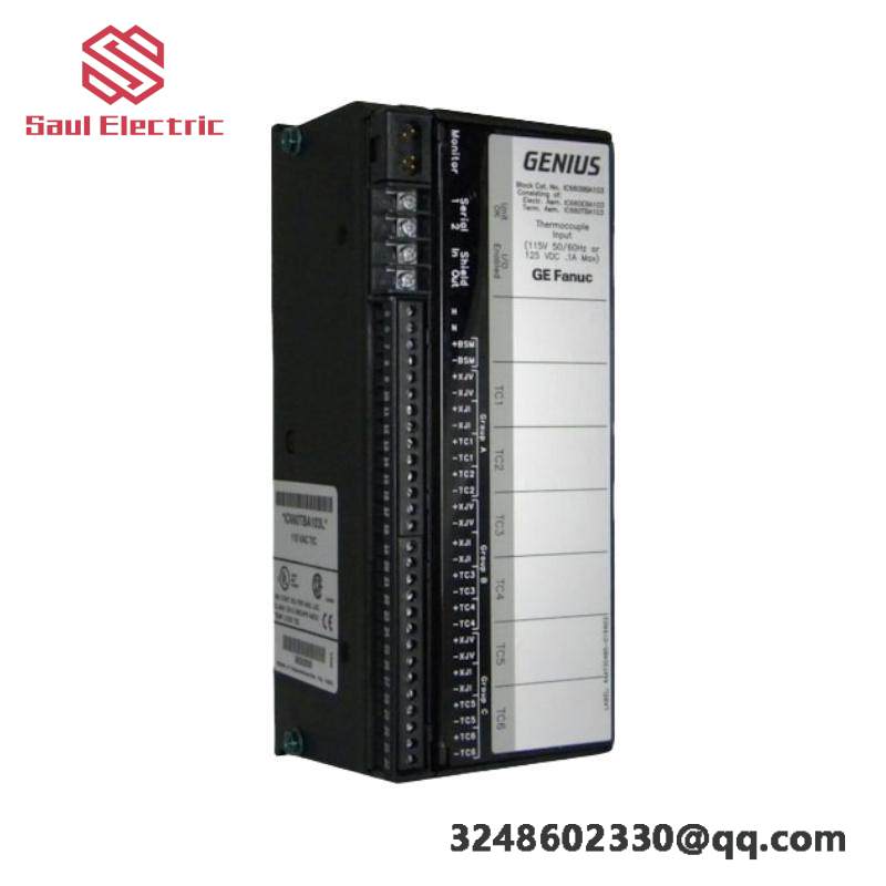 GE Fanuc IC660BBA026 Current-Source Input Block for Industrial Control