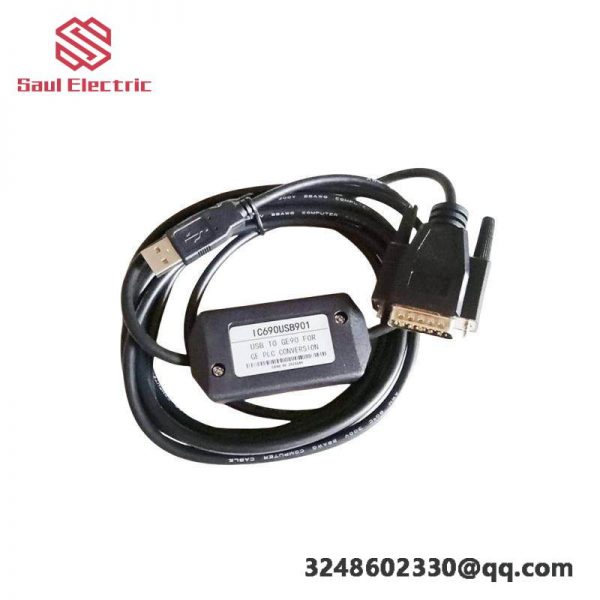 GE IC690USB901 PLC Programming Cable for Efficient Control Systems Integration