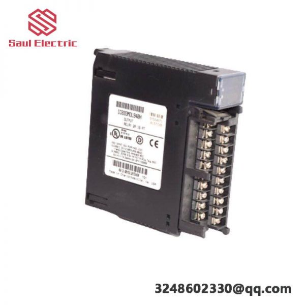 GE IC693MDL940H - Advanced Relay Output Module, Optimized for Industrial Control Solutions