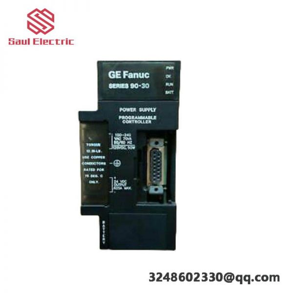 GE IC693PWR321 Power Supply Module: Reliable Energy Source for Industrial Control Systems