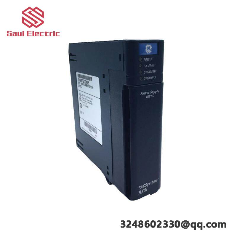 GE IC695PSD040H: High-Performance RX3i PLC Power Supply for Industrial Automation