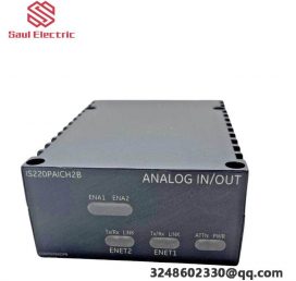 GE IS220PAICH2B: Industrial Control Analog In/Out Module with 200 mA