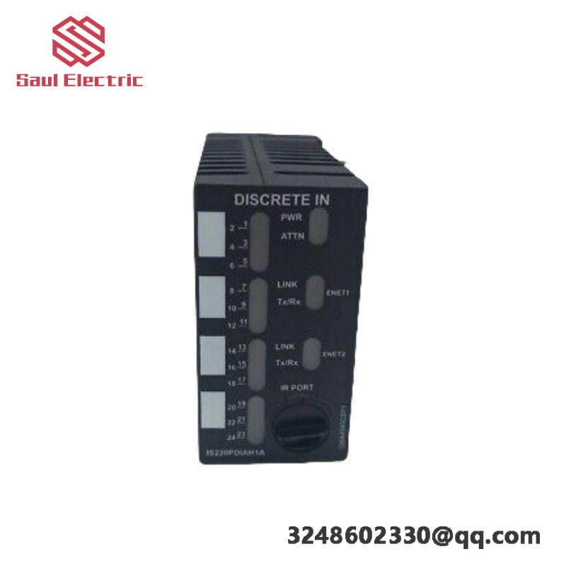 GE IS220PDIAH1A: PLC Control Module, Precision Engineered for Industrial Automation