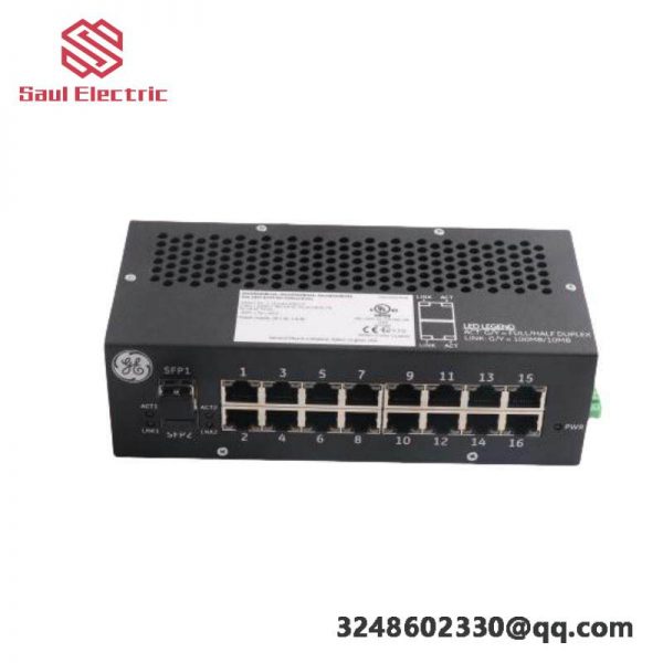 GE IS420ESWAH1A Mark VIe Industrial Ethernet Network Switch