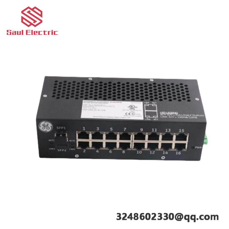 GE IS420ESWAH1A Mark VIe Industrial Ethernet Network Switch