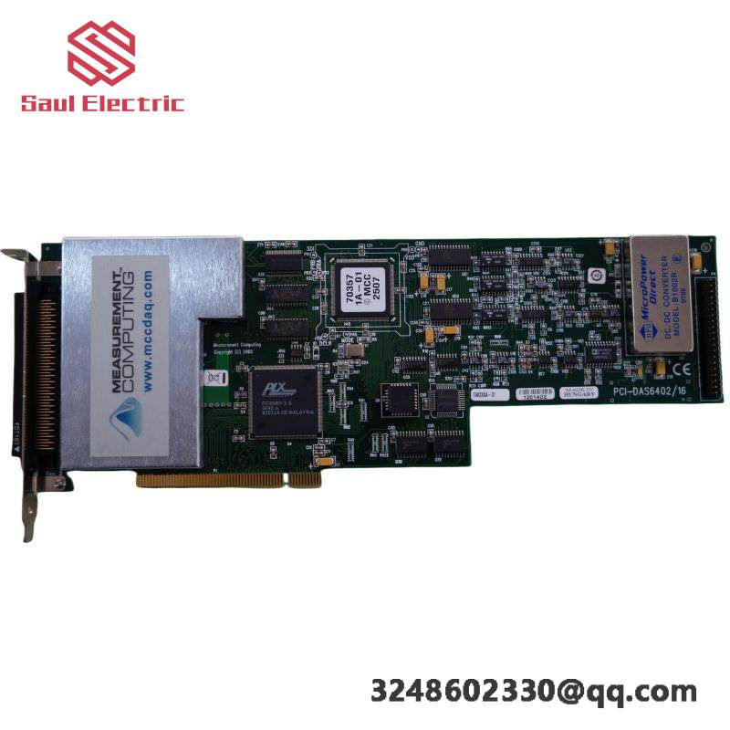 Measurement Computing PCI DAS6402/16 Data Acquisition Board: High-Precision 16-Channel DAQ Module