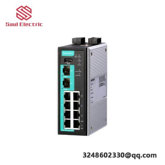 MOXA EDR-810-2GSFP Secure Router - High-Speed Gigabit Ethernet Router for Secure Network Connections