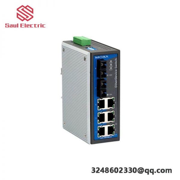 MOXA EDS-308-M-SC: High-Performance Ethernet Switch for Industrial Automation