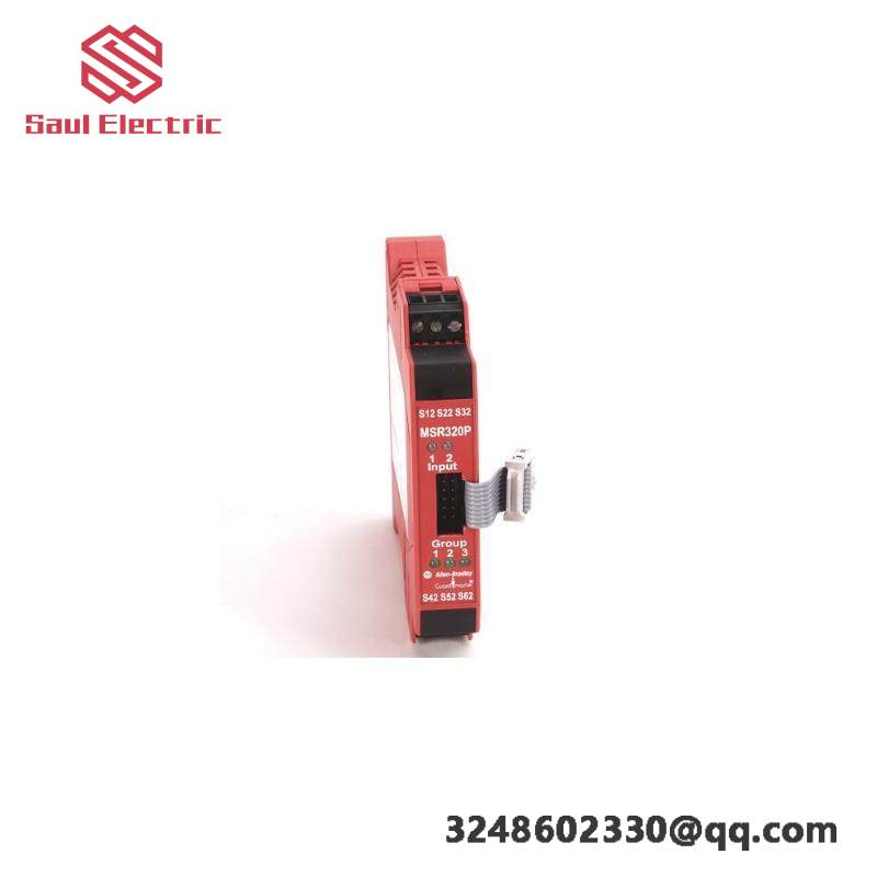 AB MSR320P Safety Relay - Advanced Industrial Protection Module