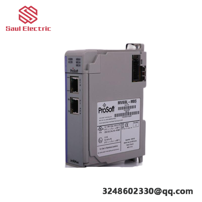 Prosoft MVI69L-MBS: Modbus Serial Lite Communication Module