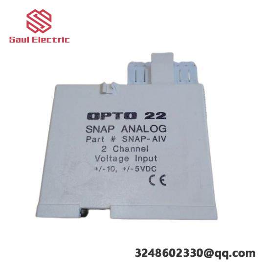 Opto 22 SNAP-AIV Input Module: Industrial Automation Innovation, Precision, and Efficiency