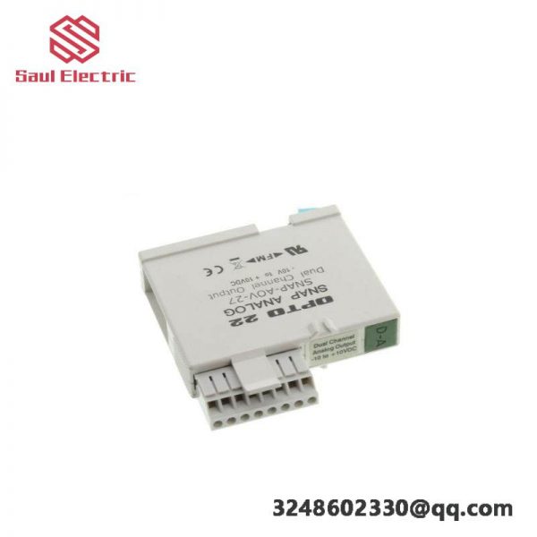 Opto 22 SNAP-AOV-27 Analog Output Variable I/O Module