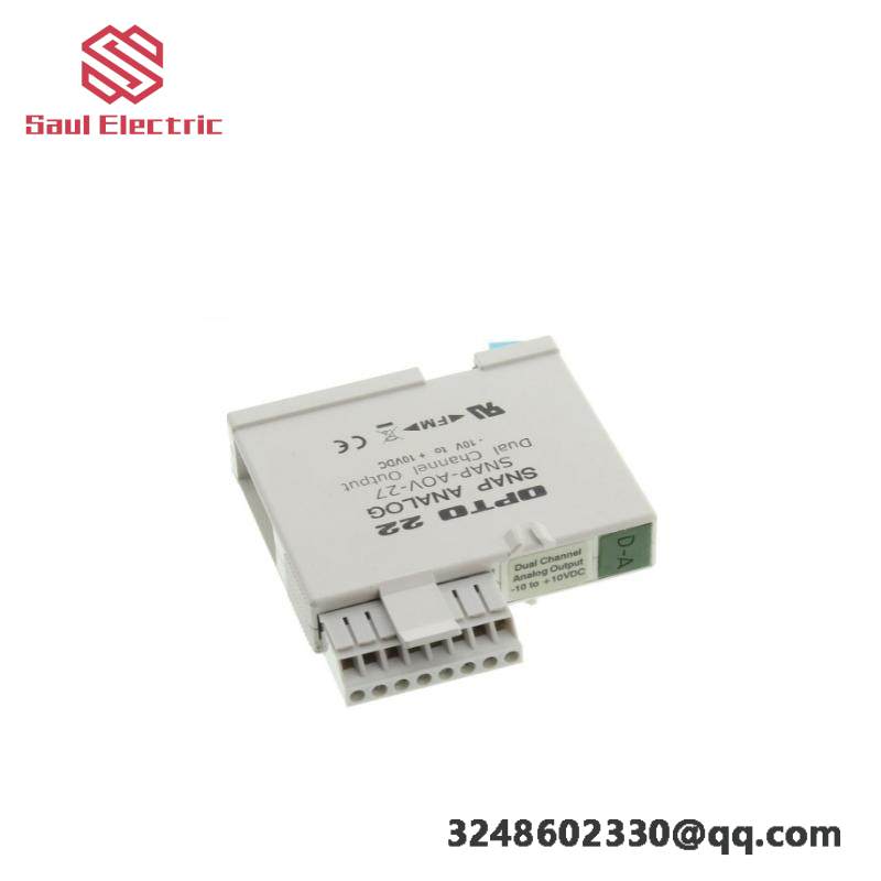 Opto 22 SNAP-AOV-27 Analog Output Variable I/O Module