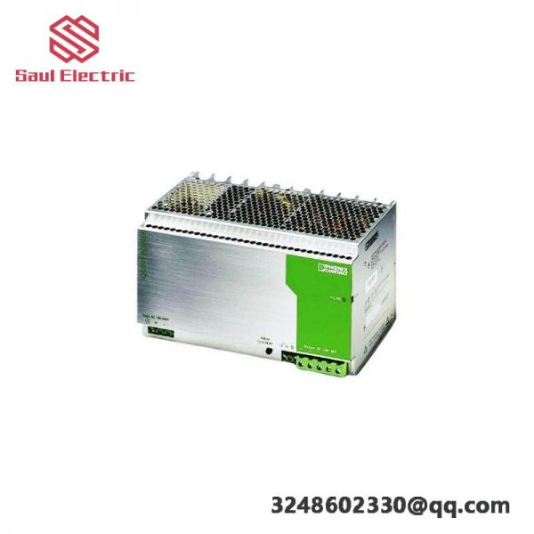 Phoenix Contact QUINT-PS-100-240AC/24DC/40 Power Supply Unit - High Efficiency for Industrial Control Applications