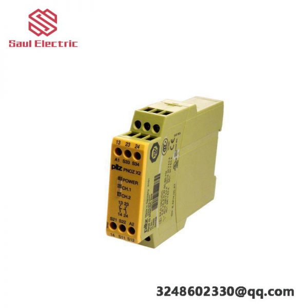 PILZ 680003 4869L4 - Compact Safety Relay Module for Industrial Automation