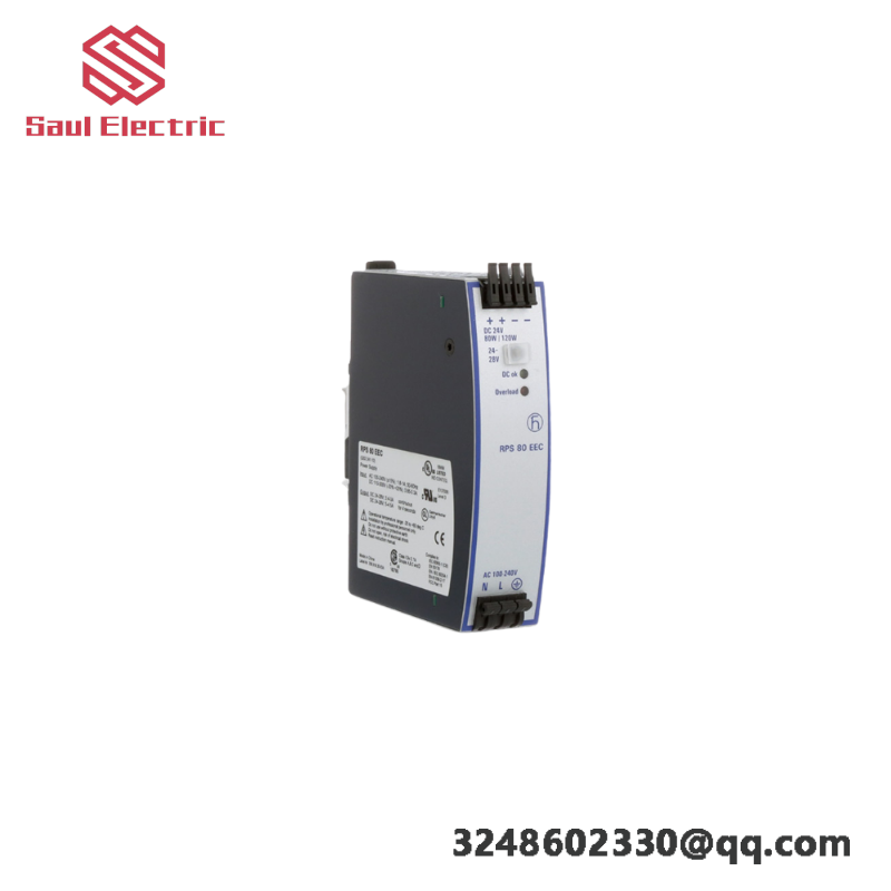 Hirschmann RPS80EEC DIN Rail Power Supply Unit - High Efficiency for Industrial Automation