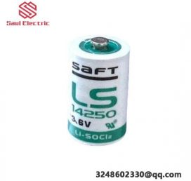 Saftronics LS14250 3.6V PRAM Battery, High Capacity & Long Life for Industrial Controls