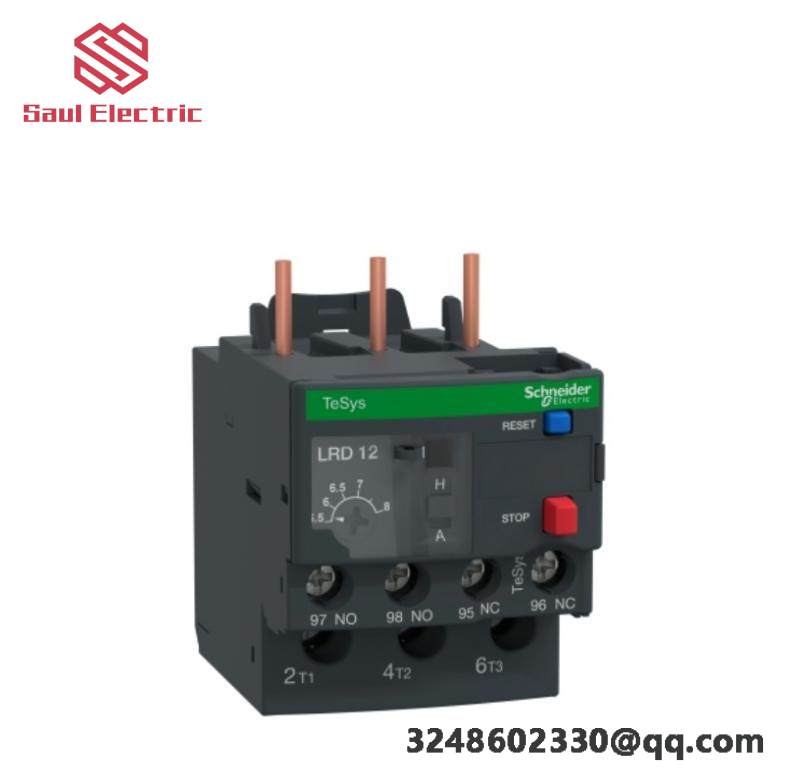 Schneider Electric LRD12 Electric Thermal Overload Relay - Motor Protection Module