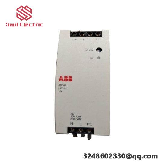 ABB SD833 3BSC610066R1 - Advanced Power Supply Solution