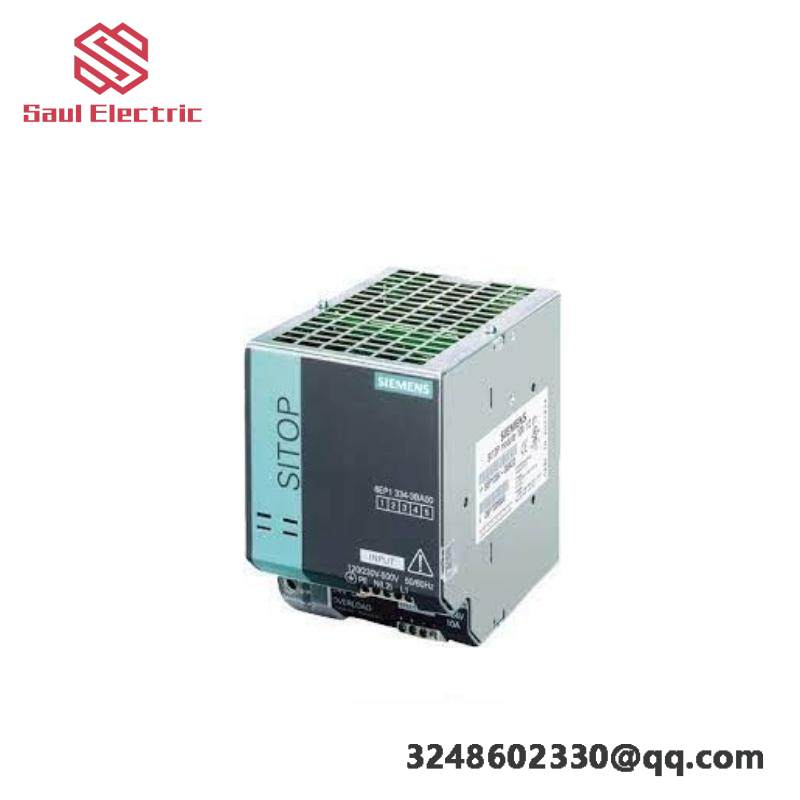 Siemens 6ЕР1334-3ВА00: High-Efficiency SITOP Power Module for Industrial Control Systems