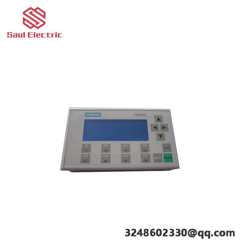 SIEMENS TD400C 6AV6640-0AA00-0AX0 Text Display, Industrial Control & Automation Equipment