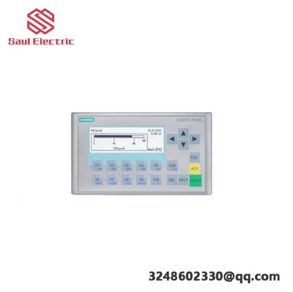 SIEMENS - 6AV6647-0AH11-3AX0 BASIC PANEL, Control & Automation Solutions