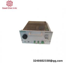 Siemens 6DD1683-0CC0 Power Supply; Manufacturer: Siemens