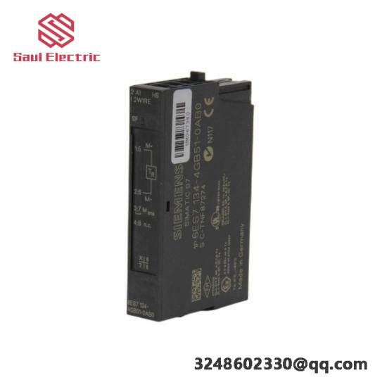 SIEMENS 6ES7134-4FB51-0AB0 Analog Input Module: 2AI High Speed for Precise Industrial Control