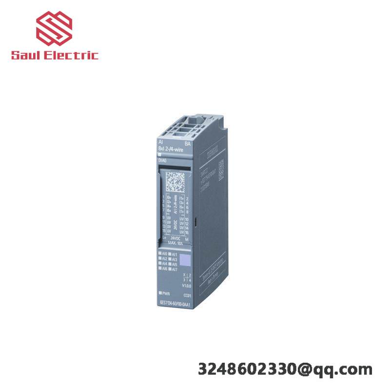 SIEMENS 6ES7134-6GF00-0AA1 Analog Input Module: Industry Standard for Precision Control Solutions