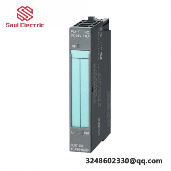 Siemens 6ES7138-4CA50-0AB0: I/O Power Module for Industrial Automation