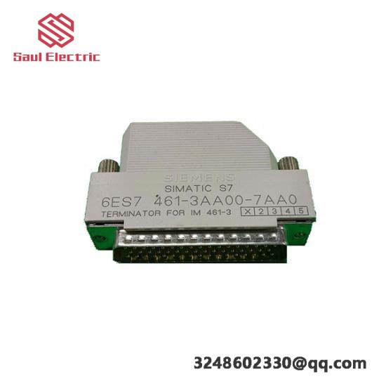 SIEMENS 6ES7461-3AA01-7AA0 Terminating Connector, High-Quality Connection for Industrial Automation