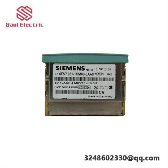 SIEMENS 6ES7951-1KM00-0AA0 Memory Card for Industrial Control Systems