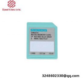 SIEMENS 6ES7953-8LL31-0AA0 Micro Memory Card for S7-300/C7/ET 200, 3V NFlash, 64KB