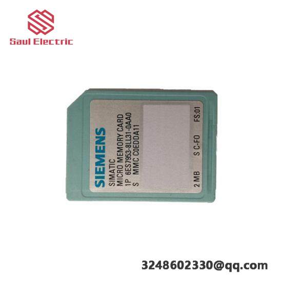 Siemens 6ES7953-8LL31-0AA0: Micro Memory Card for Industrial Control, PLC Systems