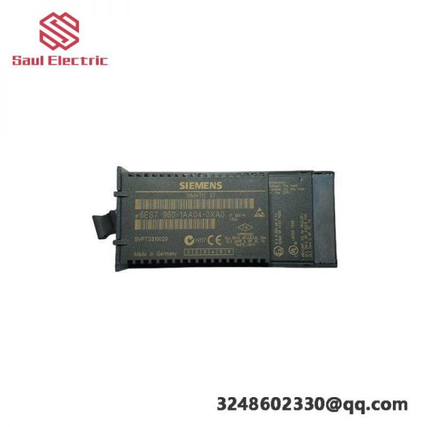 Siemens 6ES7960-1AA04-0XA0 - High-Precision Synchronization Module for Industrial Automation