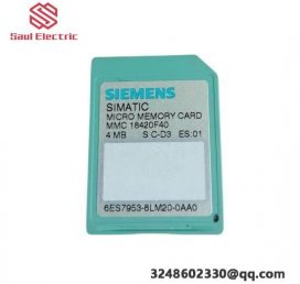 Siemens S7 Micro Memory Card 6ES7 953-8LM20-0AA0, Industrial Control Solutions