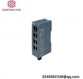 SIEMENS 6GK5008-0BA10-1AB2 Industrial Ethernet Switch - Network Hub for Small Scale Automation