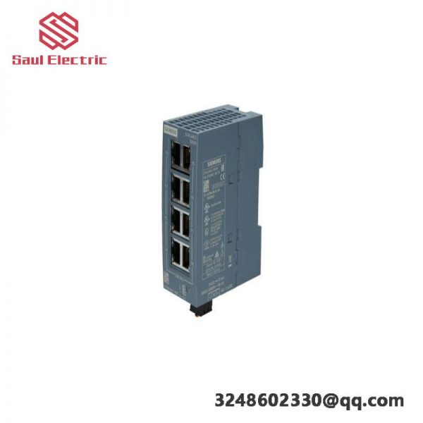 SIEMENS 6GK5008-0BA10-1AB2 Industrial Ethernet Switch - Network Hub for Small Scale Automation