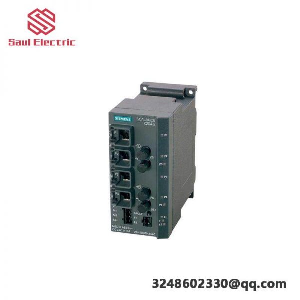 SIEMENS SCALANCE X204-2 Managed IE Switch 6GK5204-2BB10-2AA3, High-Performance Networking Solution