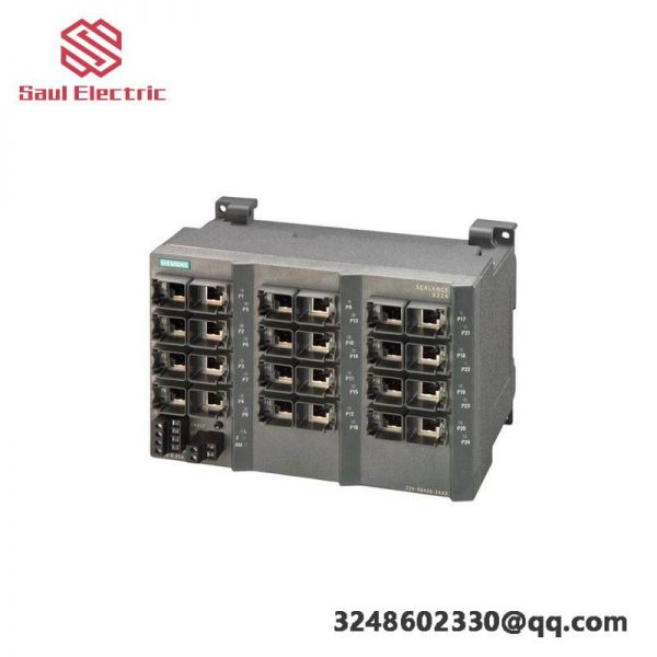 SIEMENS SCALANCE X224 IE SWITCH, Efficient Network Solution for Industrial Automation