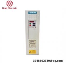 SIEMENS 6SE7021-8EB61 Vector Control Converter, SIMOVERT MASTERDRIVES, IP20, 380-480V AC, 50/60Hz, 17.5 A Nominal Power Rating: 7.5KW