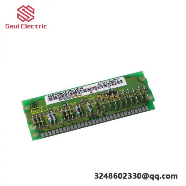 SIEMENS 6SE7035-1EJ84-1BH0 Detection Board: Advanced Control for Industrial Applications