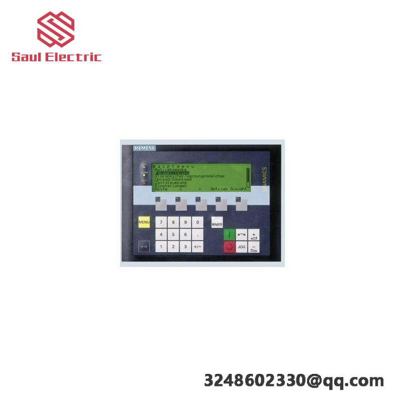 SIEMENS 6SL3055-0AA00-4CA5 - Language-Neutral SINAMICS Operator Panel