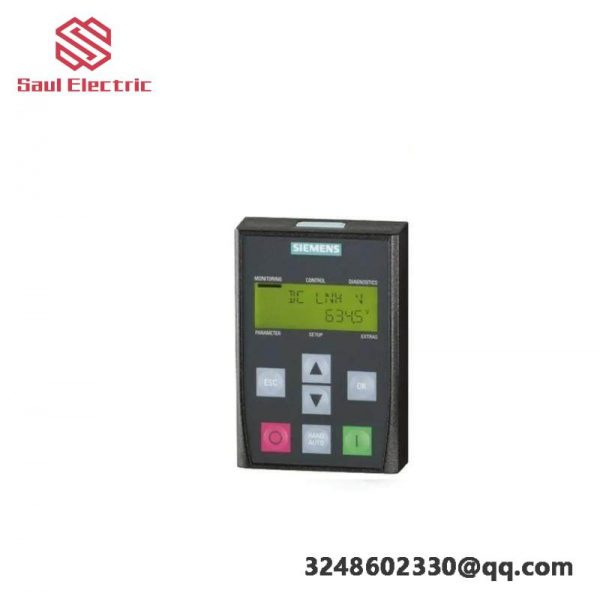 SIEMENS 6SL3255 Basic Operator Panel for Industrial Controls, Optimized for Efficient Machine Management